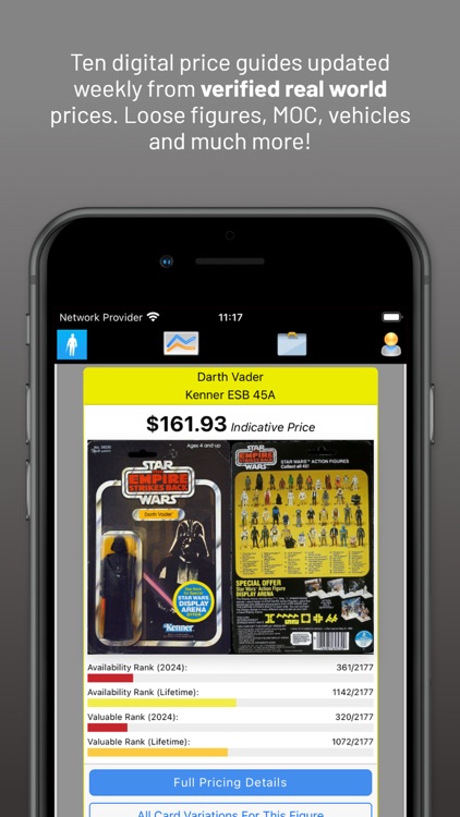 Tracker for Vintage Star Wars