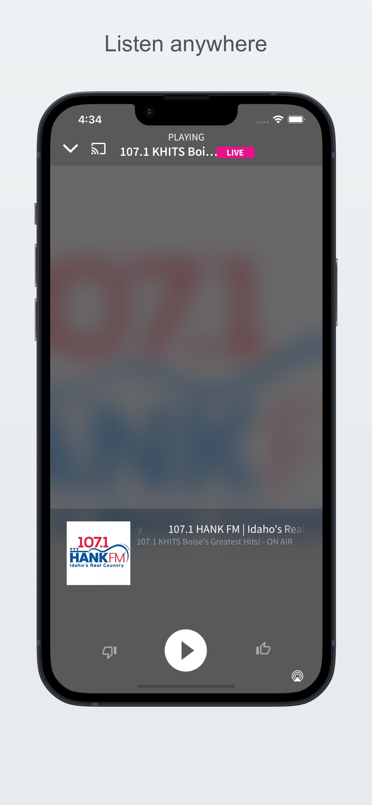 107.1 Hank FM