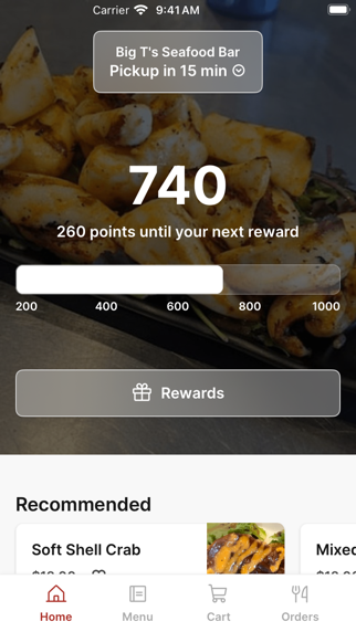 Big T's Seafood Bar Screenshot