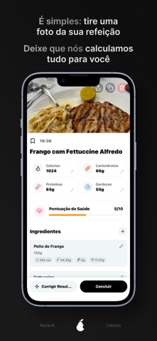 Nutra AI: Contador de Calorias screenshot