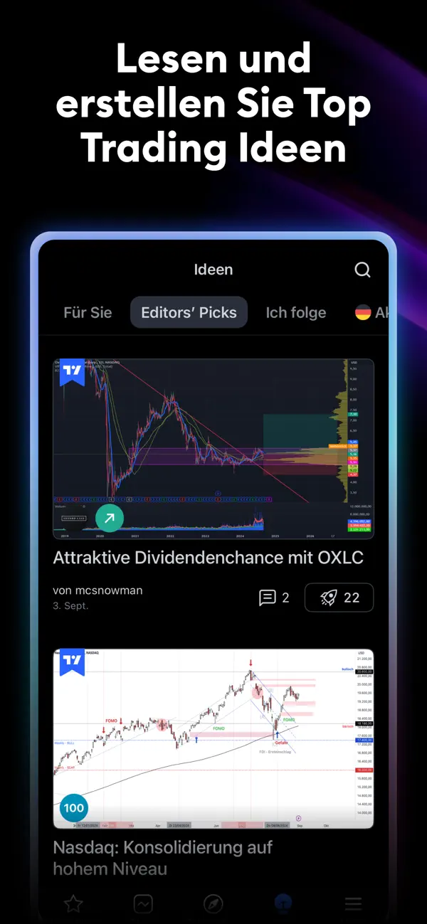 TradingView - Börse & Aktien Screenshot 5