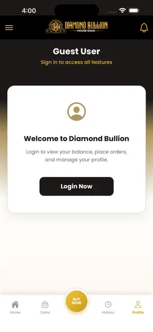 Diamond Bullion House Gold screenshot 1