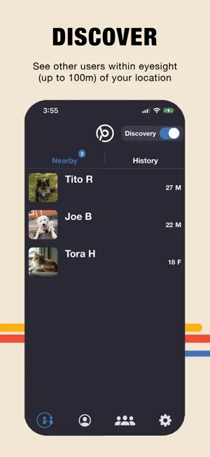 Passby - IRL Social Networking screenshot 1