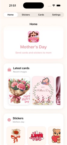 Mothers Day Ecard Greetings screenshot