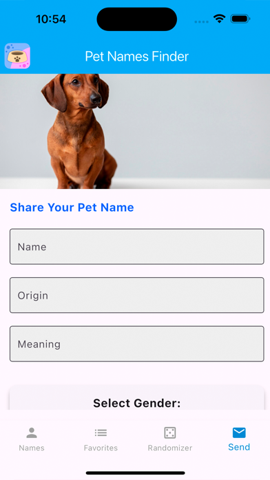Pet Names Finder Screenshot