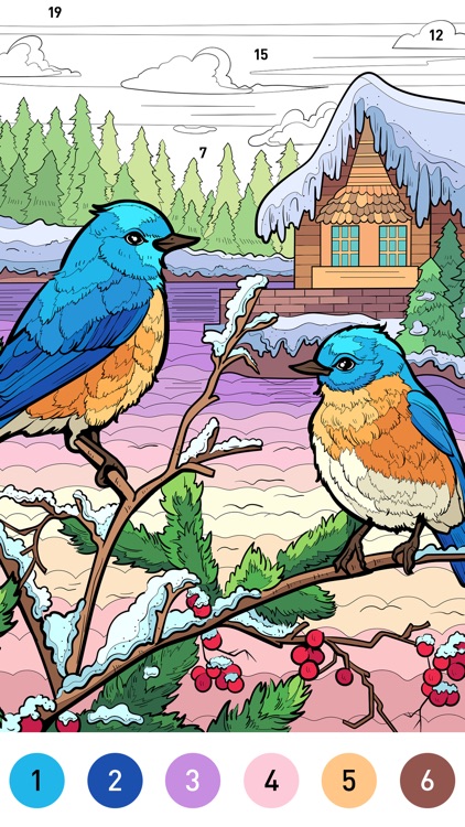 Vivid Color Paint By Number screenshot-3