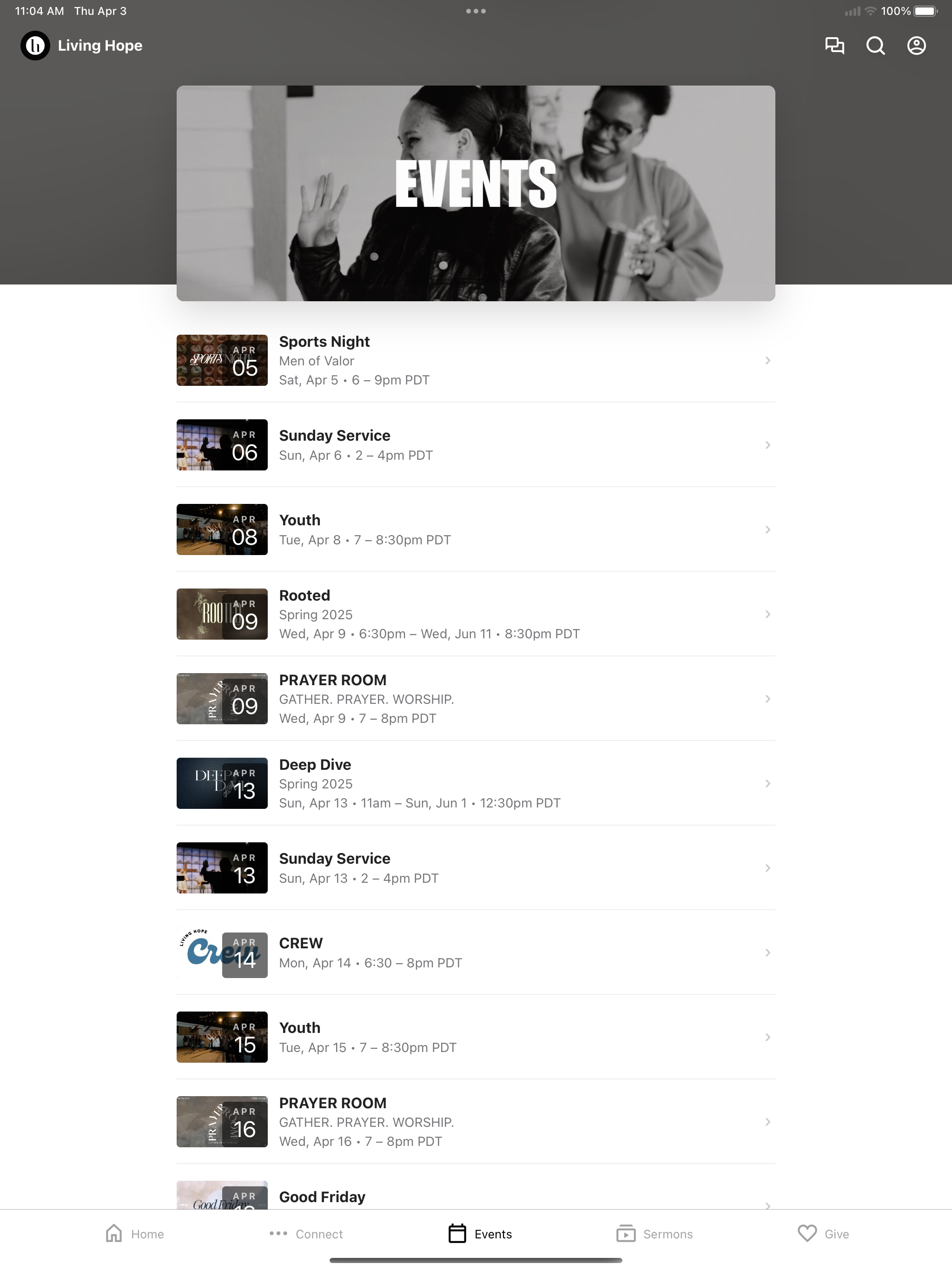 Living Hope Church NW screenshot 4