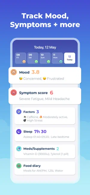 Bearable - Symptom Tracker screenshot 2