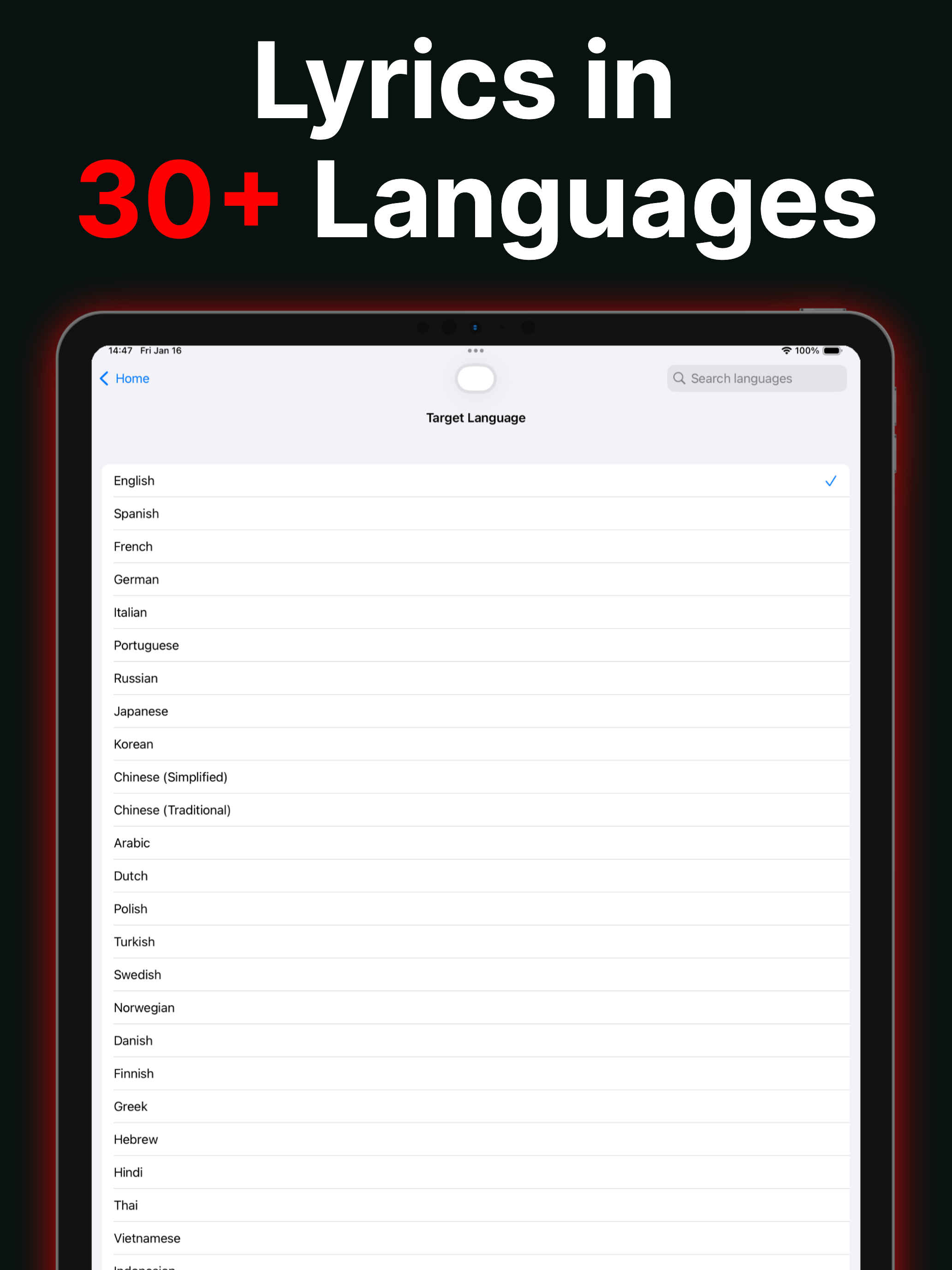 Dynamic Lyrics: Karaoke Songs screenshot 12