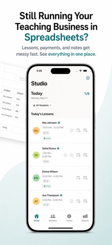 TutorTally Tutor Planner Screenshot 1 of 4