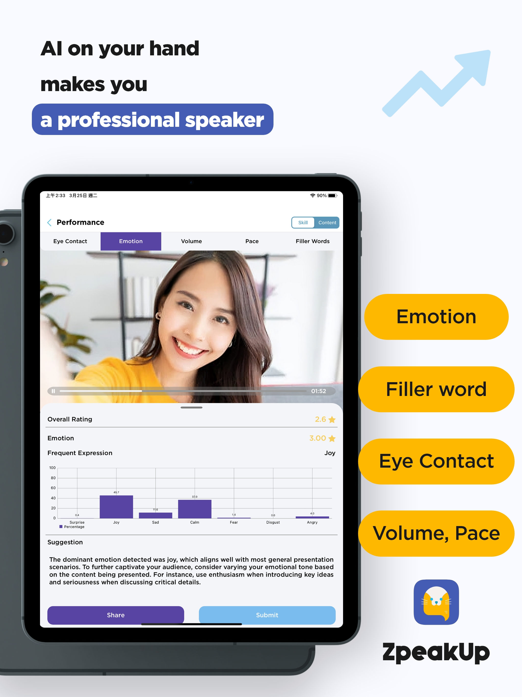 ZpeakUp: Elevate Your Speech