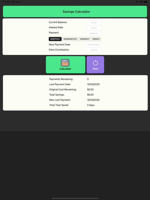 Screenshot #4 pour Savings Calculator
