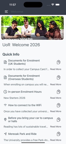 UoR Welcome Screenshot 2 of 6