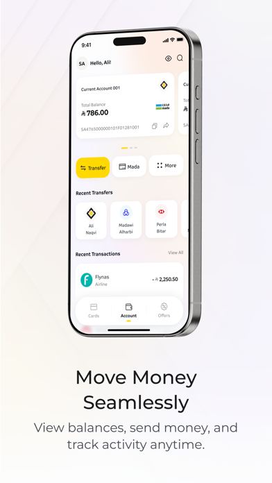 SAIB Travel iPhone screenshot 6 - Finance app