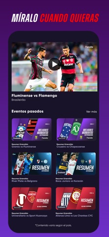 Fanatiz: Fútbol en Vivo iPhone screenshot 3