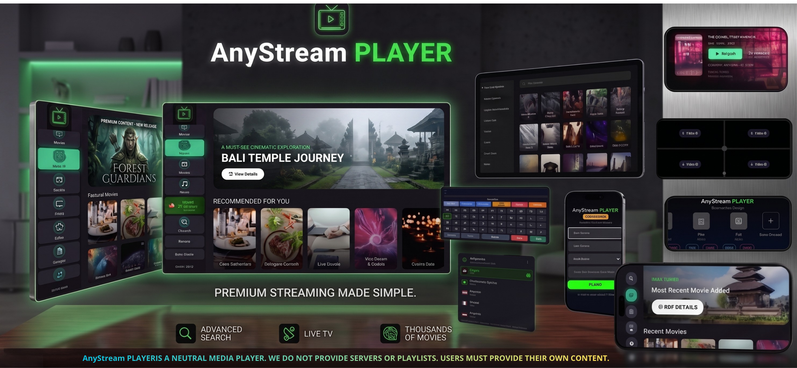 AnyStream Player screenshot 3
