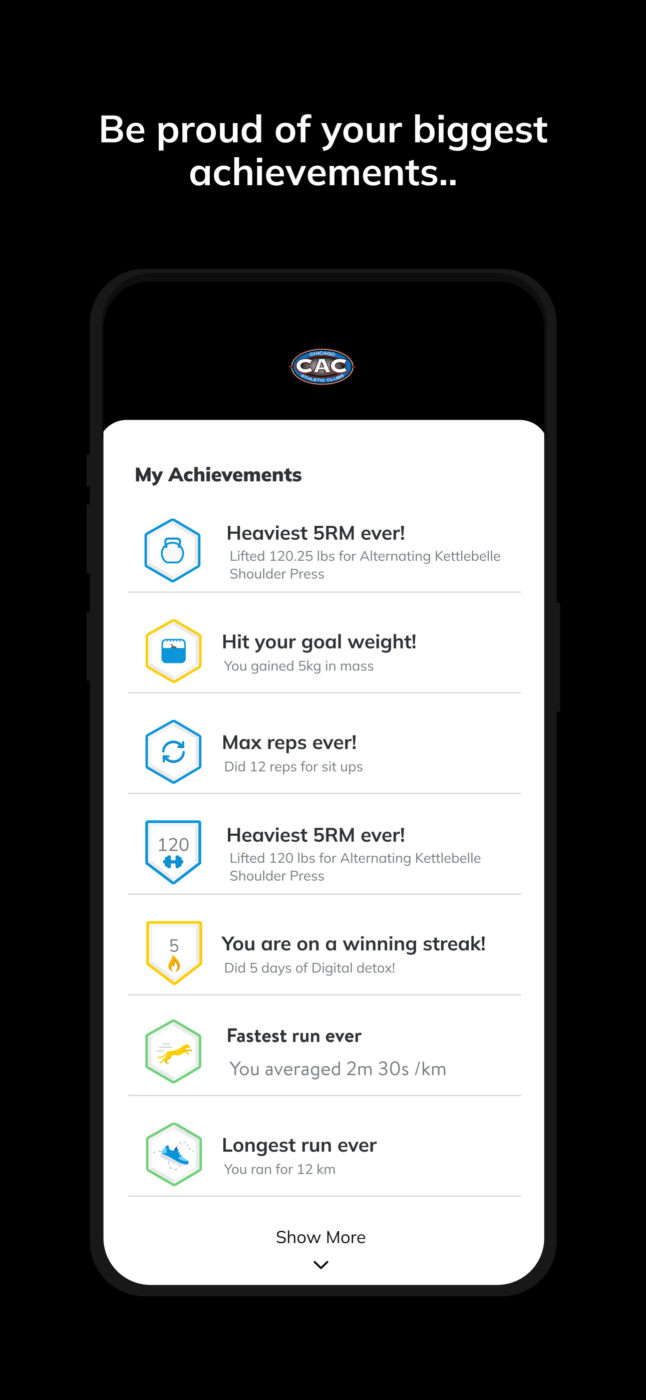 CAC Chicago Athletic Clubs screenshot 8
