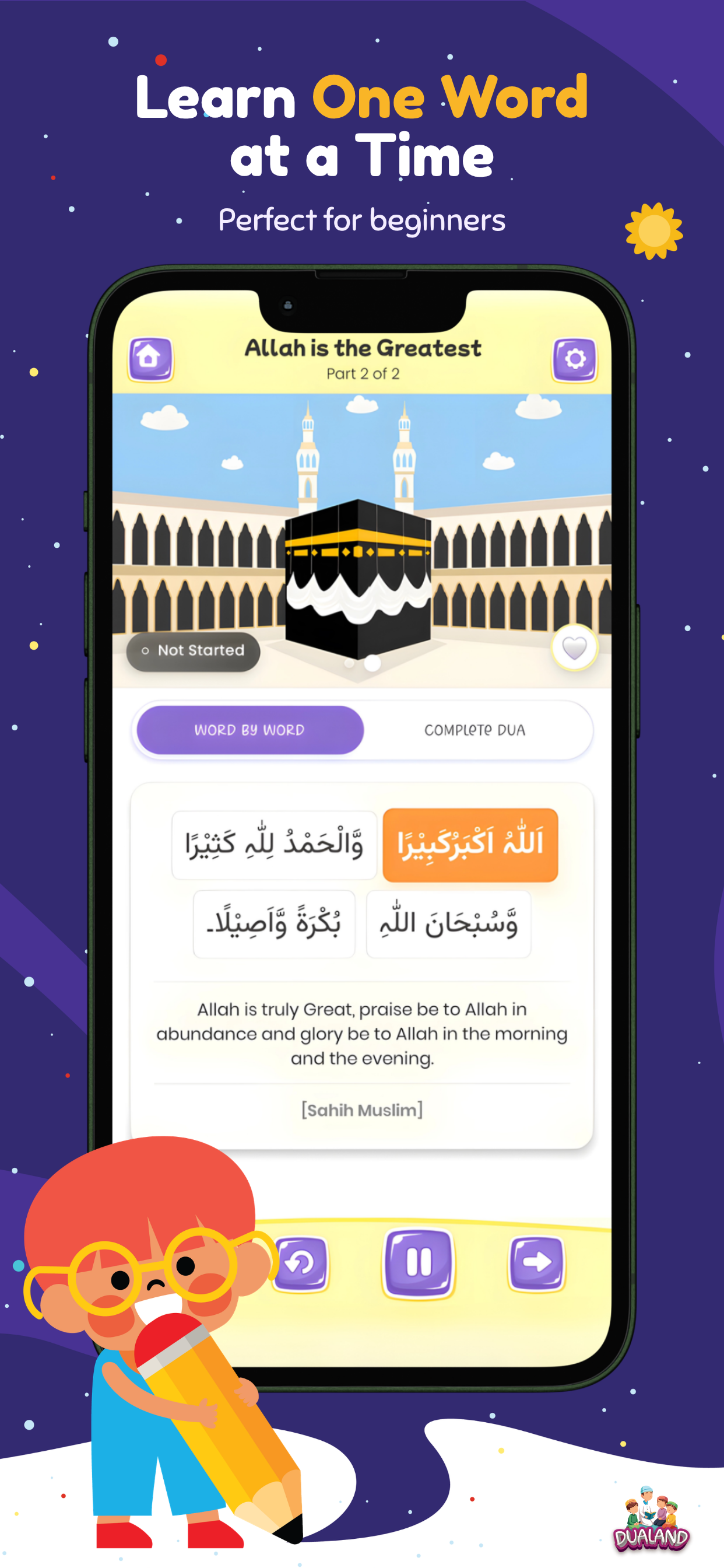 Islamic Duas for Kids screenshot 3