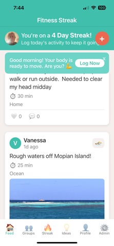 The Fitness Streak - 2026 screenshot