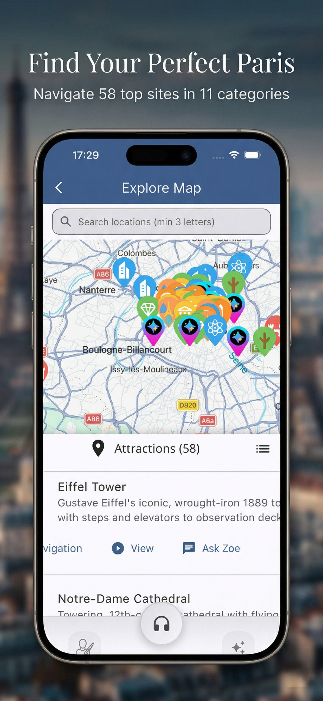 Paris Audio Travel Guide