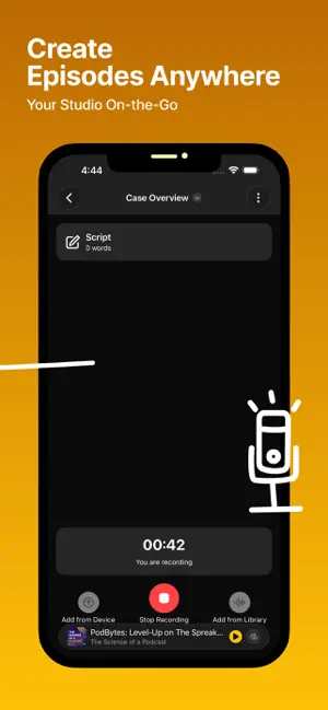 Spreaker Podcasts iPhone screenshot 5