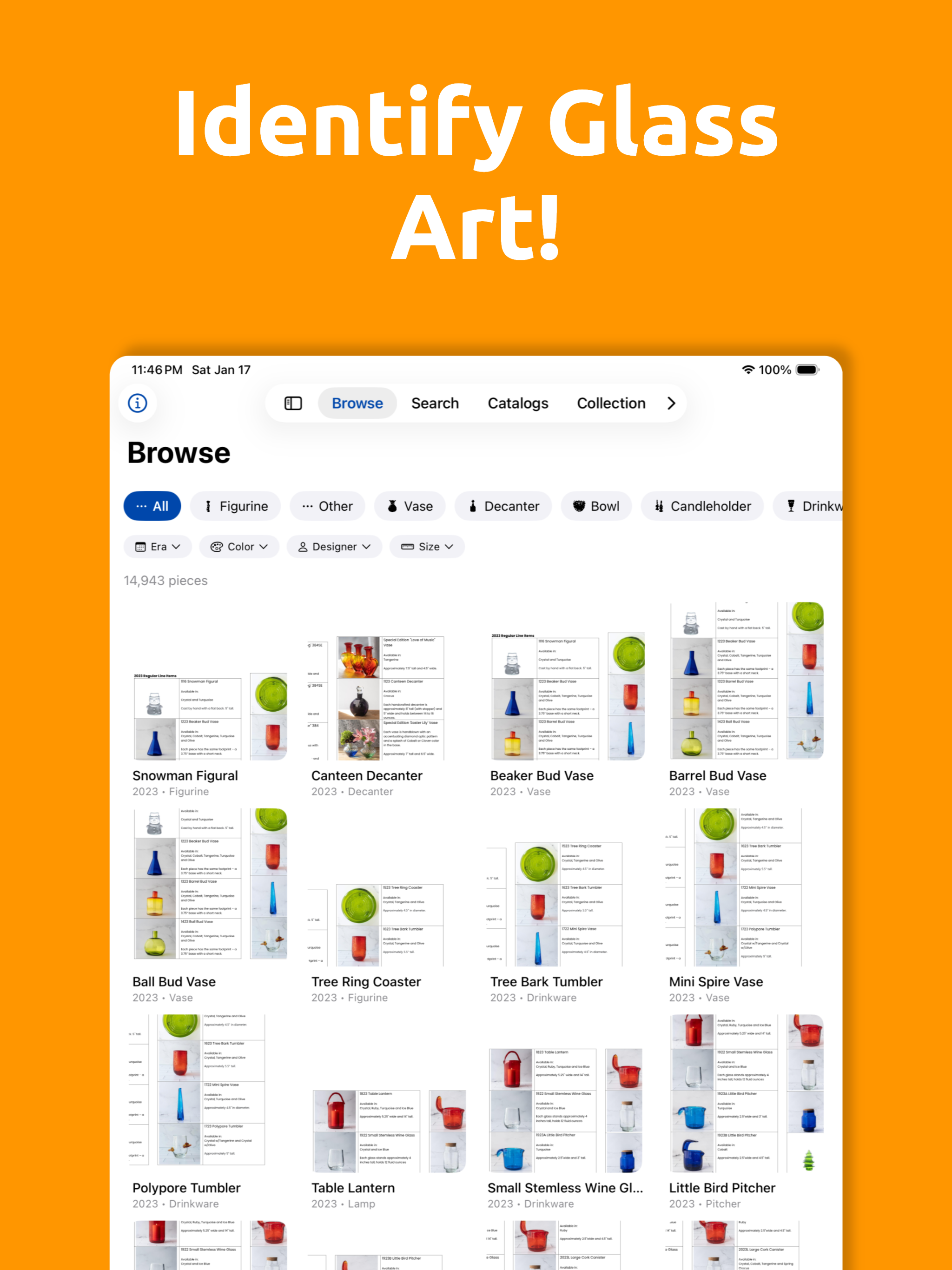 Glass App: Catalog App