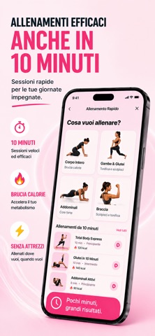 Scegli cosa allenare, anche con sessioni brevi.