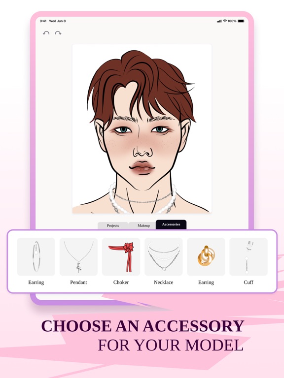 MakeUp Artist Pocket Studio iPad screenshot 7 - Lifestyle app