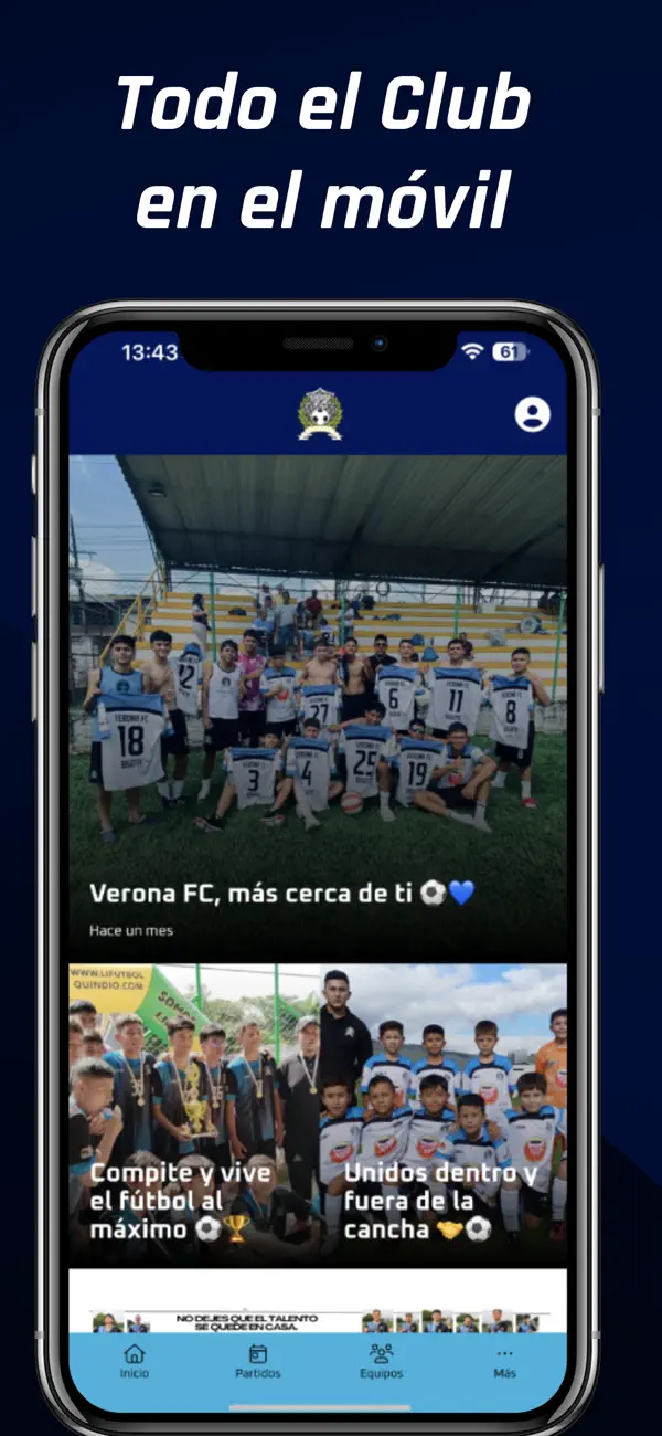 Screenshot #1 pour Club Deportivo Verona FC