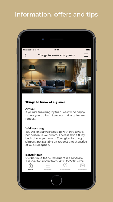 Boutique Hotel Bellevue Screenshot