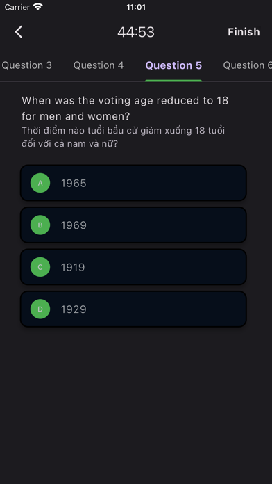 Life in the UK 2024 Tests Screenshot
