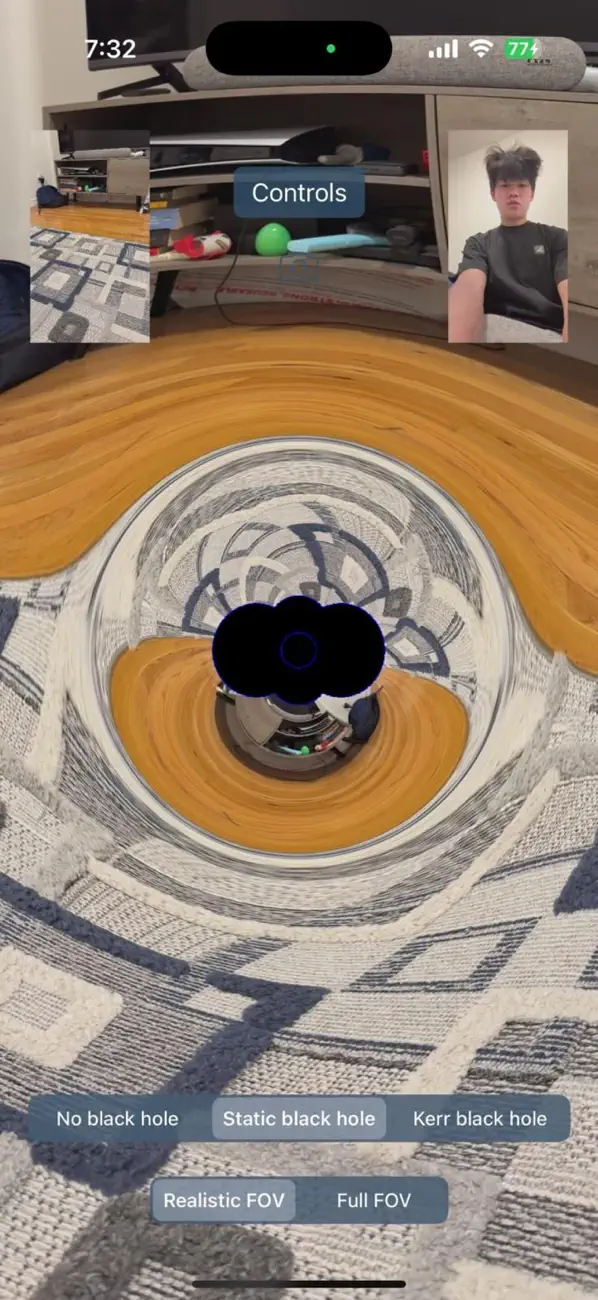 Screenshot #3 pour Black Hole Vision