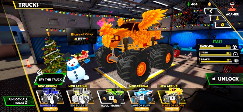 Camiones Monstruo: 4x4 Carrera screenshot 3
