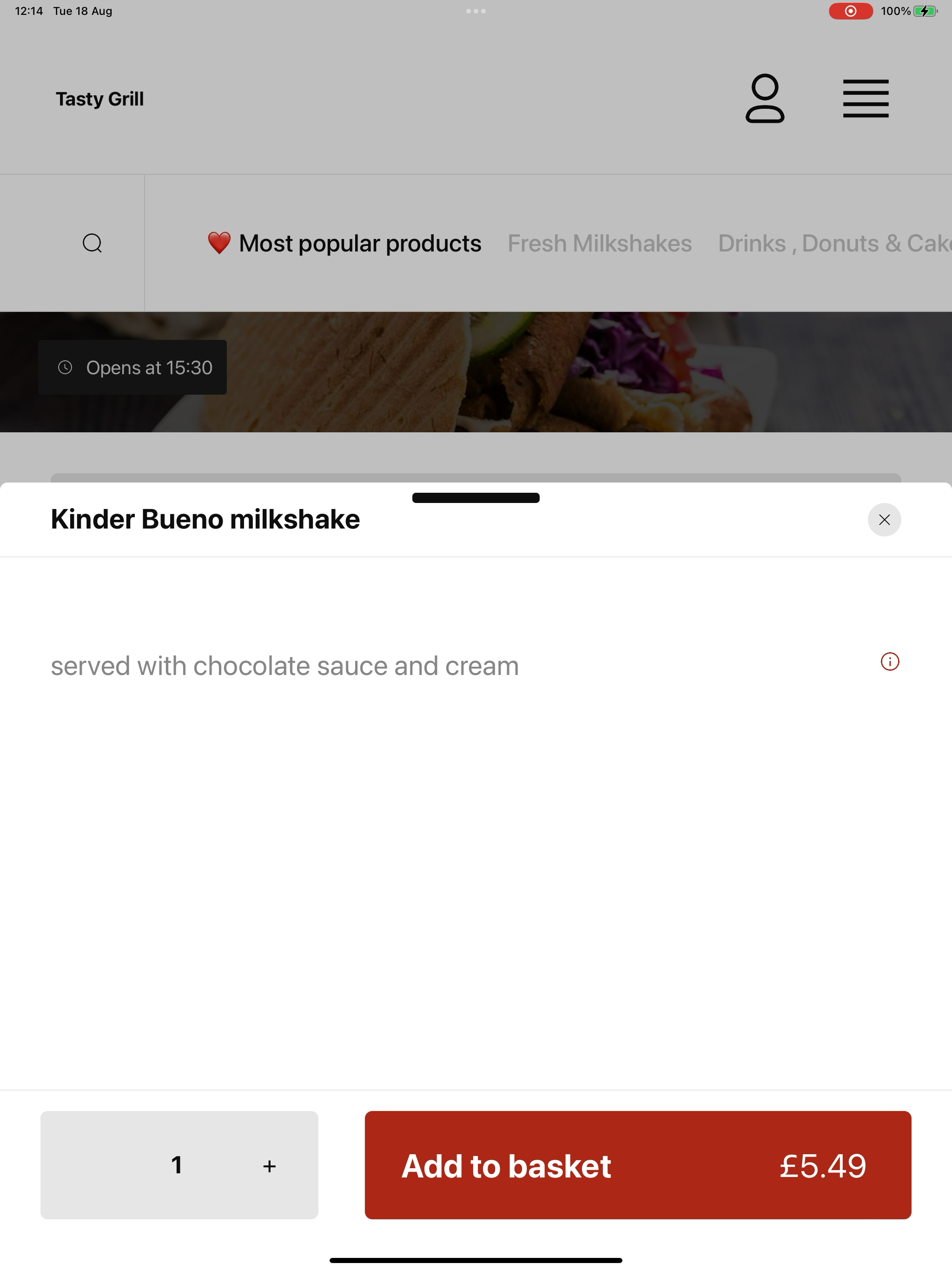 Tasty Grill screenshot 15
