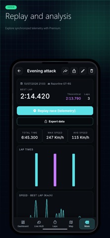 Razorline: GPS OBD & Lap Timer Screenshot 6 of 8