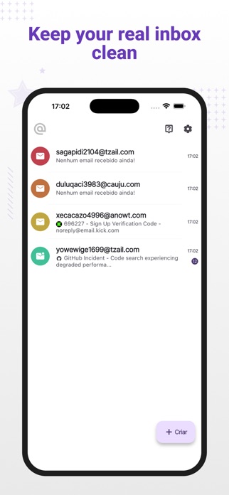 Fake Mail - Temp Mail Screenshot 1 of 4