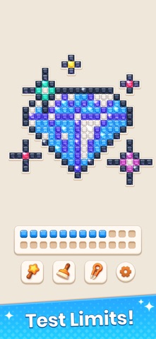 Jewel Relax: Pixel Puzzle iPhone screenshot