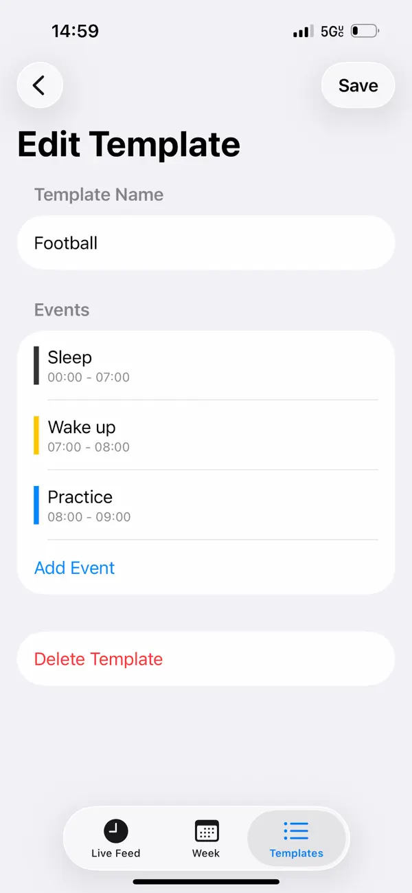 Screenshot #3 pour Cadence - Routine Maker