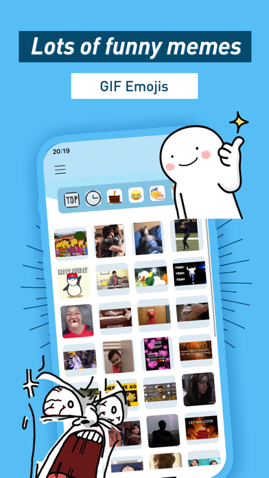 Big Emoji & HD Sticker Screenshot