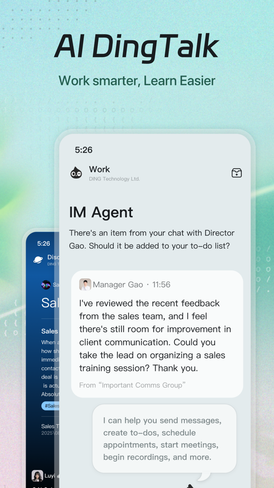 #2. DingDing - Redefine Work in AI (iOS) Podle: DingTalk Technology Co., Ltd.