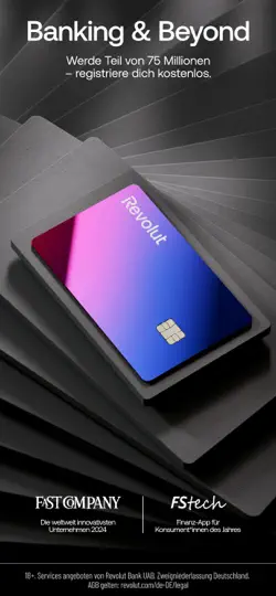 Screenshot von Revolut — Banking & Trading auf dem iPhone 1