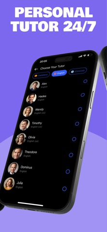 Glossa - AI English tutor screenshot