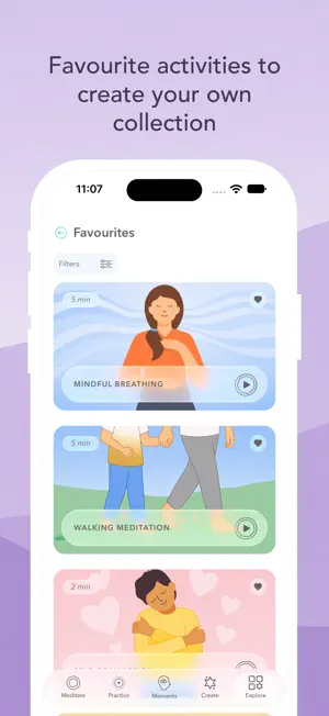 Breathr: Mindful Moments screenshot 1