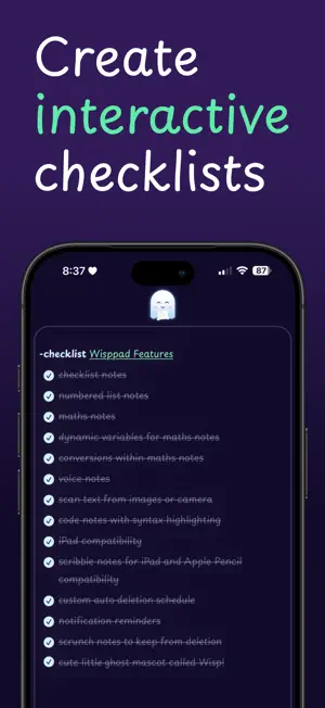 Wisppad screenshot 1