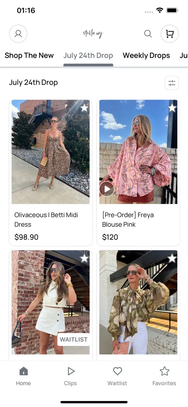 Screenshot #1 pour Stella Ivy Boutique