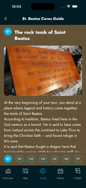 Beatus-Höhlen Guide screenshot 4