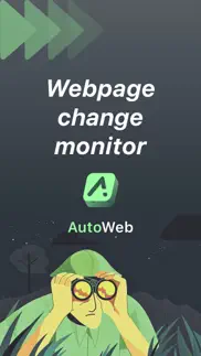 autoweb - website monitor iphone screenshot 1