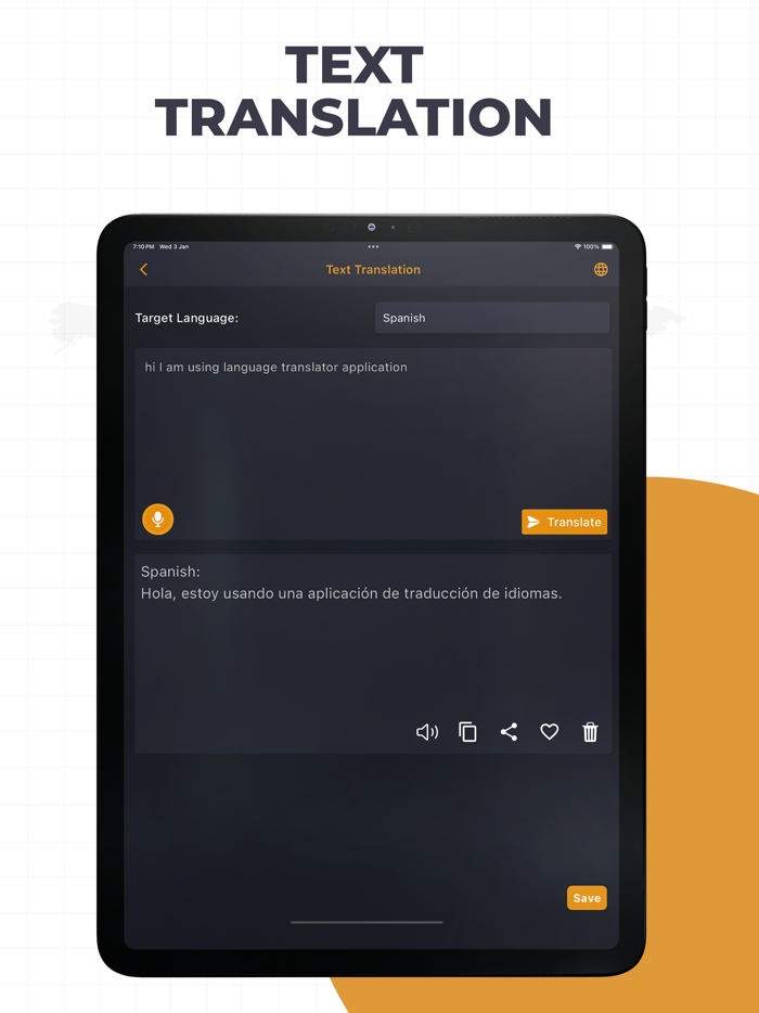 Voice Translator and Dictionary