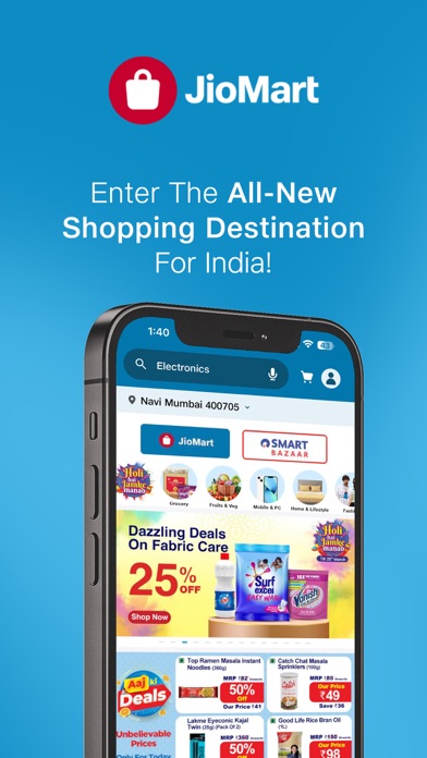 JioMart Online Shopping App Screenshot