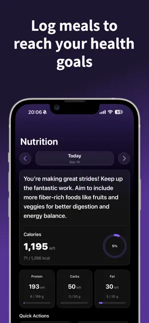 Zenther: AI Calorie Tracker screenshot 2